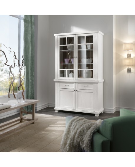 Levantar más Armario básica en madera maciza