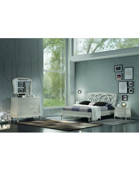 CAMERA DA LETTO - LETTO COMO E COMODINI