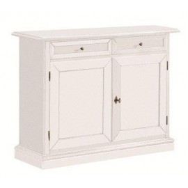 DRESSER WOOD-BASED MOBILE WOOD MATT WHITE - codluis 303