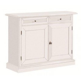 DRESSER WOOD-BASED MOBILE WOOD MATT WHITE - codluis 303