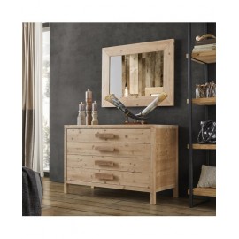 como cassettiera in legno di abete