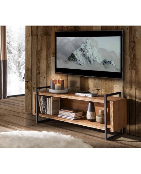 PORTA TV IN LEGNO DI ABETE