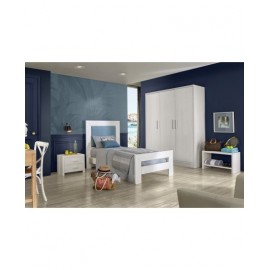 LETTO SINGOLO IN LEGNO DI ABETE