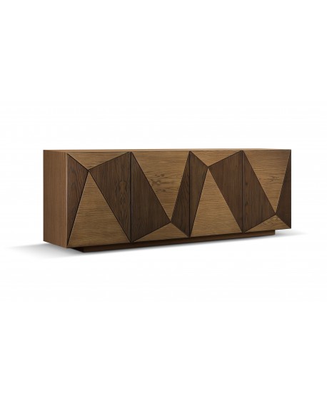 CREDENZA SPAZIO CONTEMPORANEO IN LEGNO MASSELLO L