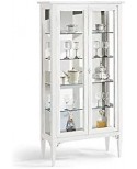 Estea Mobili - VETRINA CRISTALLIERA LEGNO BIANCO OPACO X SALOTTO INGRESSO CUCINA - 1177