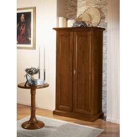 Armadietto dispensa a 2 porte in legno massello