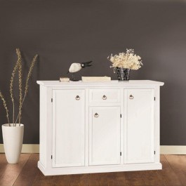 DRESSER gabinete de madera de color blanco mate - codluis 329