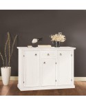 DRESSER gabinete de madera de color blanco mate - codluis 329