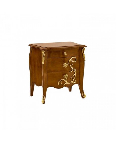 Comodino 3 cassetti L.62 P.40 H.70