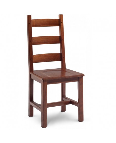 sedia legno massello o paglia vari colori