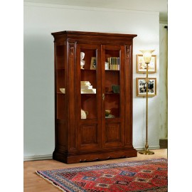 VITRINE BOIS bibliobus CARVED SUPER PRIX