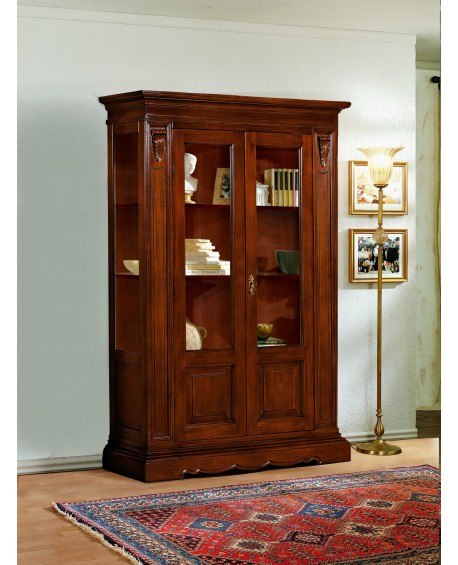 SCHAU MÖBEL BIBLIOTHEK HOLZ CARVED SUPER PREIS