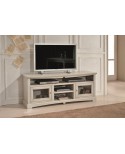 PORTA TV LEGNO COLORE GRIGIO PATINATO - codluis 349