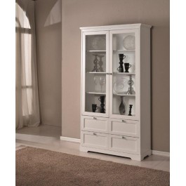 Ventana moderna de madera pintada BRILLANTE BLANCO - 359 codluis