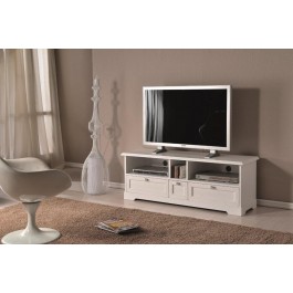 TV STAND HOLZ MODERN WEISS LUCIDO- codluis 360