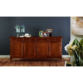 MÖBEL SCHRANK 4 DOORS 4 DRAWERS POOR ART