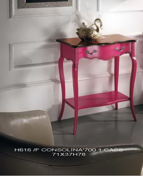 CONSOLINA '700 1 CASSETTO L.71 H.78 P.37