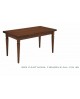 TAVOLO FRASSINO ALL. +FASCIA 120X85 GAMBA SPILLO FRASSINO