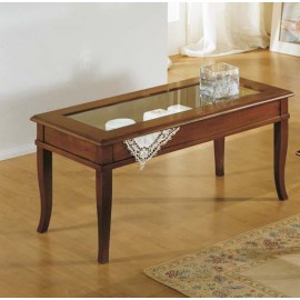 TAVOLINO RETTANGOLARE A BACHECA L.100 H.48 P.50