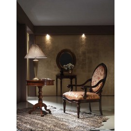 TAVOLINO ROTONDO SAN GIORGIO C/CASSETTO DIAM.60 H.73