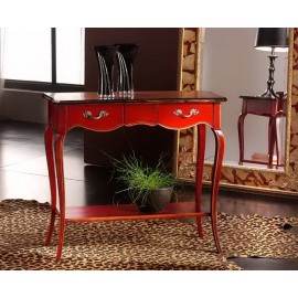 CONSOLINA '700 IN CILIEGIO MASSELLO 2 CASSETTI  L.90 H.77 P.32