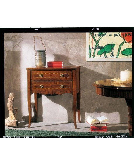 COMONCINO 2 CASSETTI CON FILETTO L.64 H.80 P.40