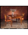 TAVOLO QUADR. ALLUNGABILE CON FILETTO L.110 P.110