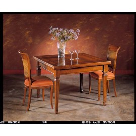 TAVOLO RETT. ALL. IN NOCE CON FILETTO L.180 P.100