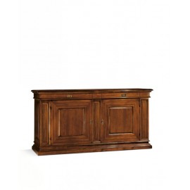 CREDENZONE IN LEGNO MASSELLO L 230 P 57 H 113