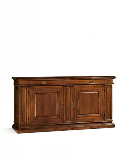 CREDENZONE IN LEGNO MASSELLO L 230 P 57 H 113