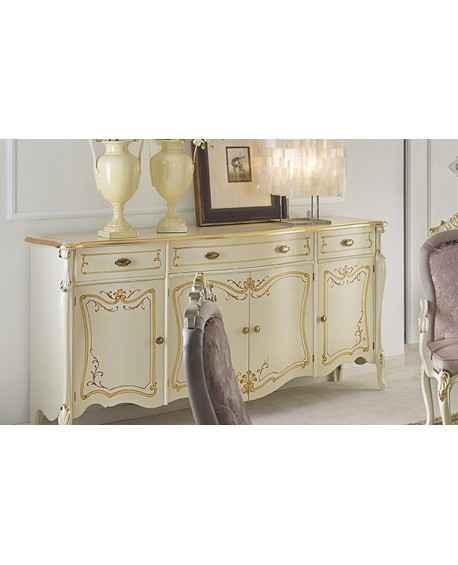 CREDENZA 4 ANTE 3 CASSETTI