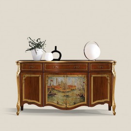 CREDENZA 4 ANTE 3 CASSETTI
