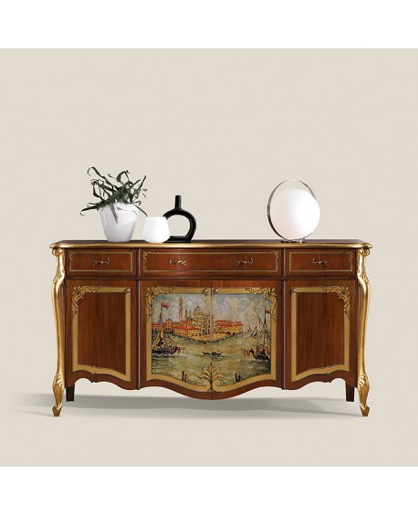 CREDENZA 4 ANTE 3 CASSETTI