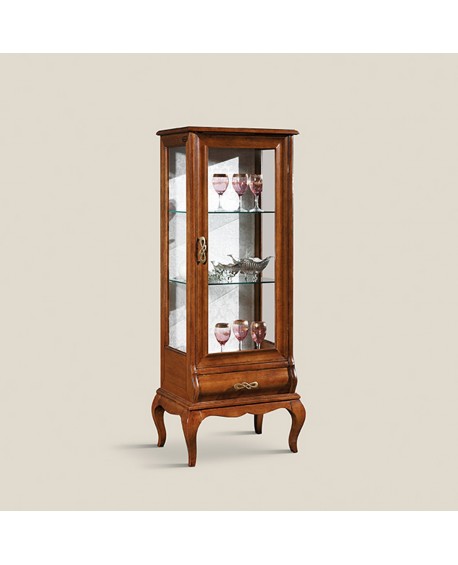 VETRINA 1 ANTA 1 CASSETTO (BASSA)