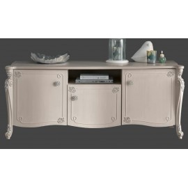 porta tv il legno massello vari colori