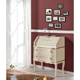 BUREAU 2 CASSETTI CON RIBALTA ATTREZZATA