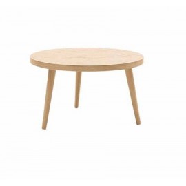 Tavolino Rotondo gambe tornite a spillo      L.80 H.45 P.80