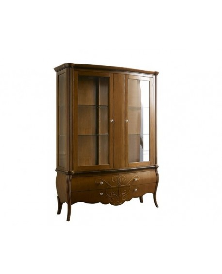 Vetrina/Libreria L.170 P.50 H.216 completa vetri (2) e ripiani (4)