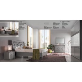 CAMERA COMPLETA LEGNO MASSELLO GIOIA VARI COLORI