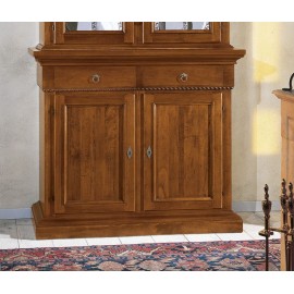CREDENZA IN LEGNO ARTGIANALE CON EFFETTO INVECCHIATO L 135 P 50 H 111