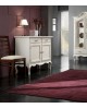 MOBILE CREDENZA LACCATO BIANCO LEGNO MASSELLO