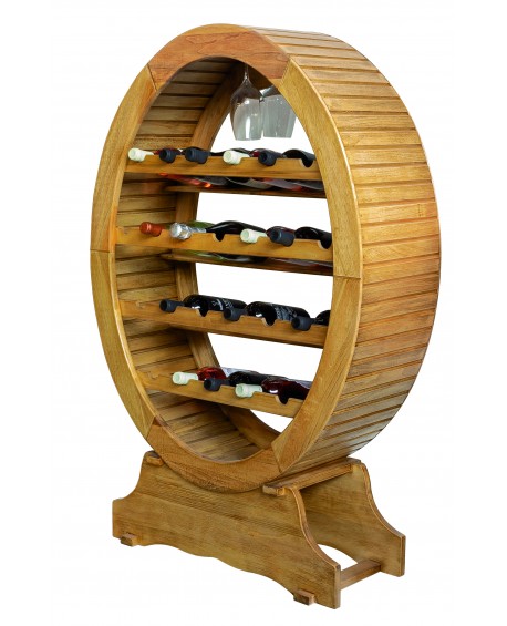 PORTABOTTIGLIE PIOPPO MASSICCIO T. NATURALE79x31x123