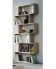 LIBRERIA 6 VANI IN MELAMINICO ROVERE80x25x192
