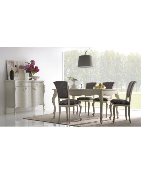 tavolo legno massello 201 x 100 allungabile