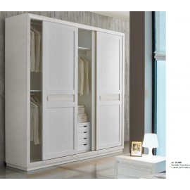 ARMADIO ANTE SCORREVOLI LEGNO MASSELLO VARI COLORI