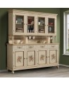 CREDENZA VETRINA BASE + ALZATA