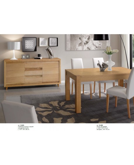 CREDENZA LEGNO MASSELLO VARI COLORI