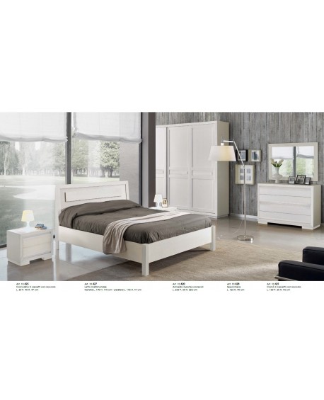 ARMADIO ANTE SCORREVOLI LEGNO MASSELLO VARI COLORI