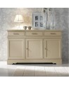 CREDENZA COUNTRY PROVENZALE LACCATO BIANCO EAVORIO - LEGNO MASSELLO VENETO