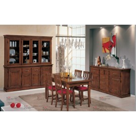 SALA estancia completa completas Art pobres con INTARSIO SÓLIDO